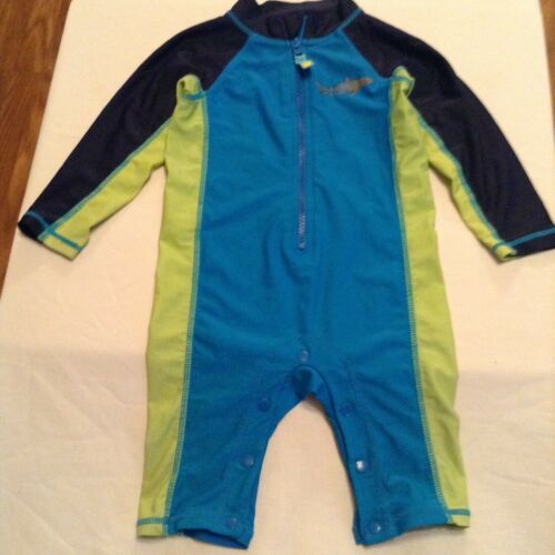Sun Smarties swimwear Size 2T One Step Ahead UV protection blue green boys  - $14.99