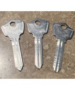 H-63 Key Blanks for Various Models by Ford and Mercury (3 Keys) H63 - $3.95