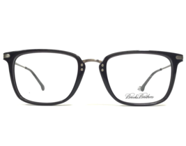 Brooks Brothers Eyeglasses Frames BB2020 6070 Black Gray Square 53-20-140 - $83.93