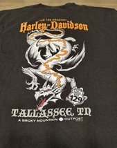 Harley Davidson Men’s Large Skull Dragon Tallassee, TN T-Shirt - £27.97 GBP