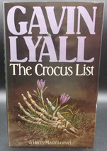 Gavin Lyall THE CROCUS LIST First edition 1985 Third Major Maxim Thriller Novel - £35.87 GBP