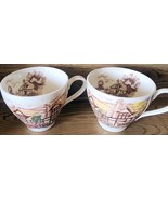WW Quality English Cottage Tea Cups Set Of 2 See Pictures - $12.97 CAD