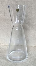 Krosno Poland Eiendoms Megler 1 Real Estate Carafe Style Clear Glass Vas... - £18.99 GBP