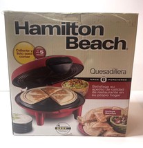 Hamilton Beach Quesadilla Maker MAKES 6 PORTIONS ,NEW - £23.11 GBP