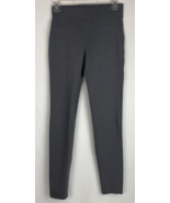 Tahari Pants Women&#39;s Size Small Ponte Knit Skinny Leg Stretch Gray - $8.99