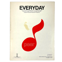 James Taylor Everyday Vtg Sheet Music Peer 1957 Piano Guitar Vocal Buddy Holly - £9.27 GBP