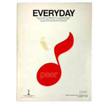 James Taylor Everyday Vtg Sheet Music Peer 1957 Piano Guitar Vocal Buddy Holly - $11.60