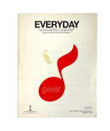 James Taylor Everyday Vtg Sheet Music Peer 1957 Piano Guitar Vocal Buddy... - £9.11 GBP