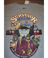 WWF WWE &#39;88 Survivor Series Macho Man Ultimate Warrior Jake Snake T-SHIR... - $27.08 CAD