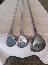 TZ GOLF -  King Cobra Ti 11.5 Driver (44&quot; Fairway Finder), Prima 3 &amp; 5 Woods SET - £33.35 GBP