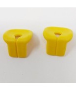 Lego Minifigure Yellow Life Jacket Lot (2) Preserver Vest PFD Floatation... - £1.08 GBP