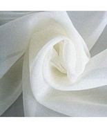 Ivory Dream Drapes - 120" Wide Sheer Ve Chiffon Fabric: Per - $54.44