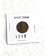 Collectible Coins 1948 Wheat Penny - $317.20 MXN