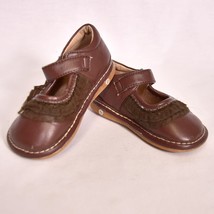 Baby Girl Brown Mary Jane Dress Shoes Size US 5 - $22.14 CAD