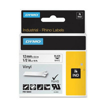 Dymo Tape Label White (12mmx5.5m) - Vinyl - £51.48 GBP