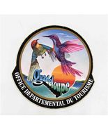 Guadeloupe Office Departmental Du Tourisme Hummingbirds Peel Off Sticker - $13.86