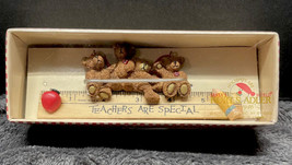 Kurt Adler Ornament Bears Ruler Teachers Are Special Holly Bearie New In Package - £4.71 GBP