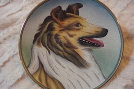 Tiziano Veneto Flair Plate Etched Italy Collie, Poodle, German Shepperd, Compati - $54.87