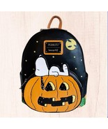 Loungefly Peanuts Halloween Great Pumpkin Glow in the Dark Mini Packback... - $108.25 CAD