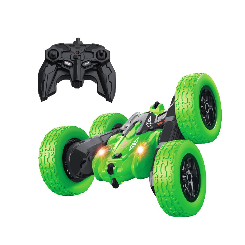Remote Control Car Double Sided 360°Rotating RC Cars with Headlights Electric - £23.89 GBP+