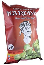 Karuhun Keripik Singkong (Cassava Chips) Level SP - Very Hot, 130 Gram (... - £30.44 GBP