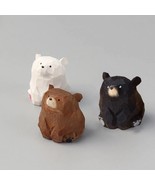 (1pc) Cute Hand-Carved Wooden Bear Statue | Desk &amp; Bookshelf Decor - $15.99