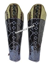 Medieval Replica Leg Guards Steel Armor Halloween Gift Warrior Armor Cos... - £109.58 GBP