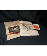 1980s 90s Harley Davidson Paper Hawg Bags Parts Advertising Motorcycle Bike - £14.41 GBP