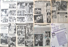 MARK-PAUL Gosselaar ~ Sixteen (16) B&amp;W Vintage Articles Fm 1990-1993 ~ Clippings - £6.01 GBP