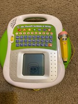 LeapFrog Mr. Pencil&#39;s Scribble and Write Green Tested/Working - £11.00 GBP