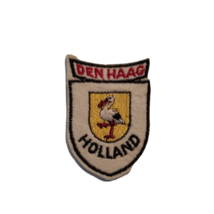 Vintage Den Haag Holland Uniform 3&quot;x2&quot; Sew-on Patch - £10.04 GBP