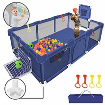 Extra Large Baby Playpen With Games - $34.65