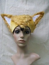 Furry Orangish Tan Fox Costume Hat w/ Ears Tod Anime Manga Cosplay Jacka... - $168.69 MXN