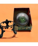 Vtg Gemmy Green Monster Spirit Ball w/ Box 9” Works -See Demo Video -No ... - $59.39