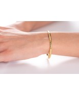 Hammered Bangle-4.20mm Bangle Bracelet-Hinged Bangle-Personalized Bangle - €734,88 EUR+