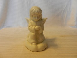 Small White Ceramic Praying Angel on Cloud Candle Holder from Hallmark - $25.00