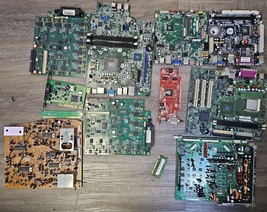Scrap Lot 7 Lbs- 4 Motherboards, 8 PCBs , Gold &amp; Precious Metals Recovery  - $13.37 CAD