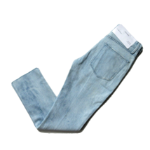 NWT Frame Le High Straight in Cloud Tie Dye Raw Hem Stretch Crop Jeans 24 - £40.54 GBP
