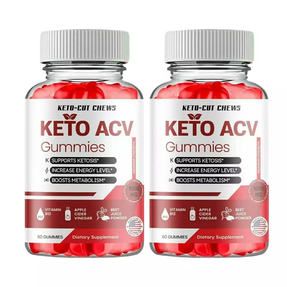 2-Pack Keto Cut Chews Gummies, Keto-Cut Chews Keto ACV Gummies - 120 Gum... - £47.96 GBP