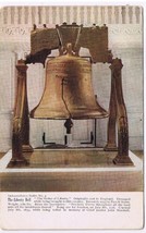 Postcard The Liberty Bell Philadelphia Pennsylvania 1 Cent Balboa Stamp - $4.94