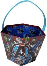 Marvel Avengers 6.5 inches Halloween Trick or Treat Cardboard Container Bucket - £10.27 GBP