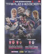 2023 Third Test: England v Tonga at Headingley rugby league programme - $6.15