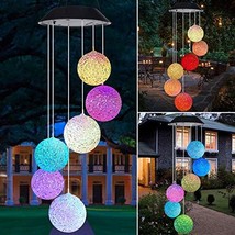 Solar Powered LED Wind Chimes - £22.61 GBP+