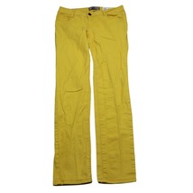 Iris Jeans Pants Womens 13 Yellow Flat Front Button Zip American Style D... - $24.63