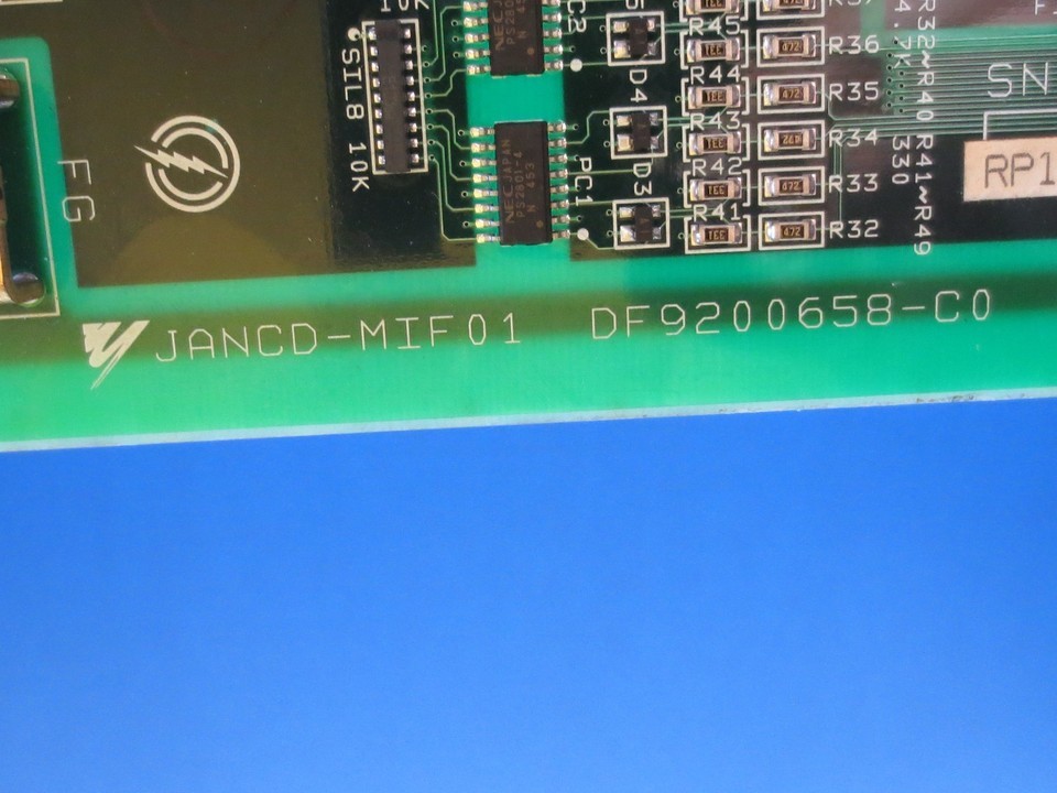 YASKAWA CONTROL CIRCUIT BOARD JANCD-MIF01 DF9200658-C0 Item image 2