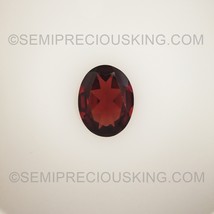 Natural Garnet Oval Faceted Cut 9X7mm Burgundy Color VS Clarity Loose Gemstone - £10.84 GBP