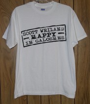 Scott Weiland Concert Shirt Happy In Galoshes 2008 Stone Temple Pilots M... - $64.99