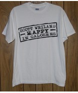 Scott Weiland Concert Shirt Happy In Galoshes 2008 Stone Temple Pilots M... - £86.82 GBP