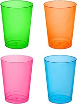 Party Essentials Hard Plastic 10-Ounce Party Cups/Drinking Glasses/Tall Tumblers - £19.97 GBP