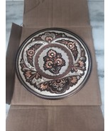 Turkish Handmade Coppered Dish 24 Cm- Wall Hanger  - £11.85 GBP